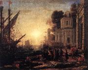 Claude Lorrain The Disembarkation of Cleopatra at Tarsus dfg china oil painting artist